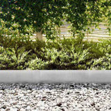Lawn Edging 50 pcs Silver 100 x 0.05 x 20 cm Galvanised Steel 3335779