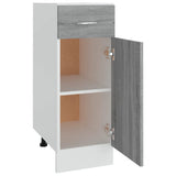 ZNTS Drawer Bottom Cabinet Grey Sonoma 30x46x81.5 cm Engineered Wood 815568