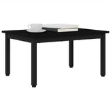 Coffee Table Black Oak 70 x 50 x 36 cm Engineered Wood 892566