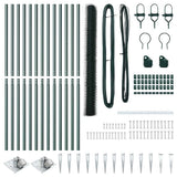 Welded Wire Fence with Spikes 25 x 1.5 m 3353108