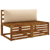 1-Piece Back Cushion PUTTEN 100% Polyester Cream 947032