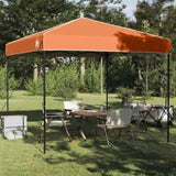 Canopy Tent Manual Orange 243 x 243 x 251 cm Fabric 42007379