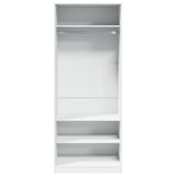 Wardrobe White 80x50x200 cm Engineered Wood 3307693