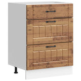 Kitchen Base Cabinet Lucca Old Wood Engineered Wood 854277