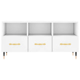 TV Cabinet White 102x36x50 cm Engineered Wood 829012