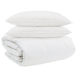 Duvet Set with Pillow 3 pcs White Down Feather 3377122
