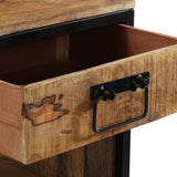 Bedside Cabinet 40x35x40 cm Solid Wood Mango 358913