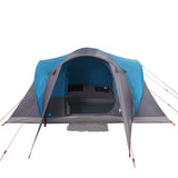 Family Tent Dome 6-Person Blue Waterproof 4009462