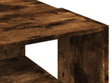 Coffee Table Smoked Oak 89,5x48x30 cm Engineered Wood 848154