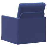 Armchair Police Blue 70 x 81 x 82 cm Velvet 42041033
