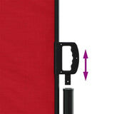 Retractable Side Awning Red 220x1000 cm 4004777