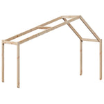 Loft Bed with Ladder and Roof without Mattress 90x200 cm 3282070