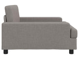 Armchair Taupe Fabric 42043460