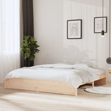 Bed Frame without Mattress Solid Wood 200x200 cm 814969