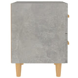 Bed Cabinets 2 pcs Concrete Grey 40x35x47.5 cm 811979
