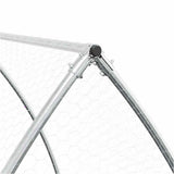 Chicken Cage Silver 100x105x120 cm Galvanised Steel 172552