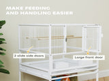 Bird Cage Starter Kit with Detachable Rolling Stand 71788810