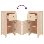 Sideboard 40x35x80 cm Solid Wood Pine 813754
