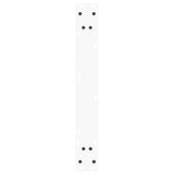 Dining Table Legs V-Shape 3 pcs White 70x cm Steel 4012661