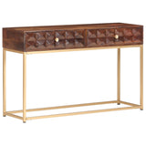 Console Table 122x36x75 cm Solid Mango Wood 323406