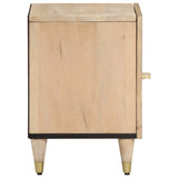 Bedside Cabinets 2 pcs 40x33x46 cm Solid Wood Mango 358245