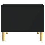 Coffee Table Black 50 x 49 x 40 cm Engineered Wood 895196