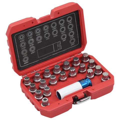 21 Piece Rim Lock Socket Set for BMW 210489