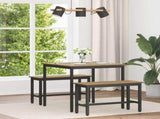 Dining Tables 80 x 80 x 75 cm Engineered Wood Artisan Oak 892631