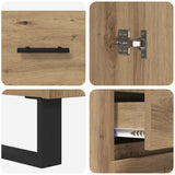 Highboard 2 pcs Artisan Oak 69.5 x 34 x 180 cm 3416055