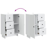 Sideboard with Drawer White 66 x 34.5 x 90 cm Engineered Wood 893935