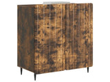 Sideboard Smoked Oak 66 x 34.5 x 92 cm Engineered Wood 894360