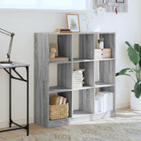 Bookcase Grey Sonoma 102x32x108 cm Engineered Wood 3307842