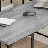 Desk Grey Sonoma 139x139x75 cm Engineered Wood 837595