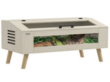 140L Vivarium for Snakes, Lizards, Horned Frogs, Chameleons, Hamsters, Gerbils with Tempered Glass T3398P350006