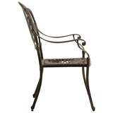 Bistro Set Bronze Cast aluminium Standard Bistro Set Round 3070604