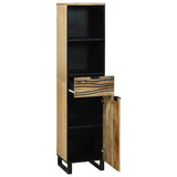 Bathroom Cabinet Natural 38 x 33 x 160 cm Engineered Wood 4017958