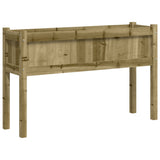Garden Planters 2 pcs with Legs Impregnated Wood Pine 837573