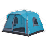 Family Tent Cabin 7-Person Blue Quick Release 4004217