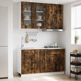 Kitchen Unit KALMAR 4 pcs Smoked Oak Engineered Wood 3438300