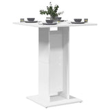 Bistro Table White 60x60x75 cm Engineered Wood 802102