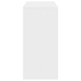 Bar Table White 102x50x103.5 cm Engineered Wood 854427