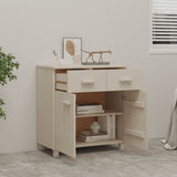 Sideboard HAMAR Honey Brown 79x40x80 cm Solid Wood Pine 340436