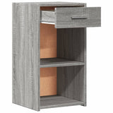 Bedside Cabinets 2 pcs Grey Sonoma 35x34x65 cm Engineered Wood 840587