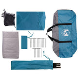 Family Tent Dome 9-Person Blue Waterproof 94564