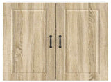 Wall Cabinet PORTO Sonoma Oak 80 x 31 x 80 cm Engineered Wood 885407