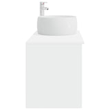 Bathroom Furniture Set 2 pcs White Engineered Wood 3403920