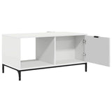 Coffee Table with Drawer White 90 x 49 x 46 cm Engineered Wood 883444