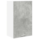 Hanging Cabinet Concrete Grey and White 50 x 31 x 80 cm 884269
