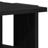 Shoe Cabinets 2 pcs Black Oak 25x27x102 cm Engineered Wood 862067