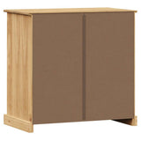 Sideboard with Drawers VIGO 78x40x75 cm Solid Wood Pine 353202